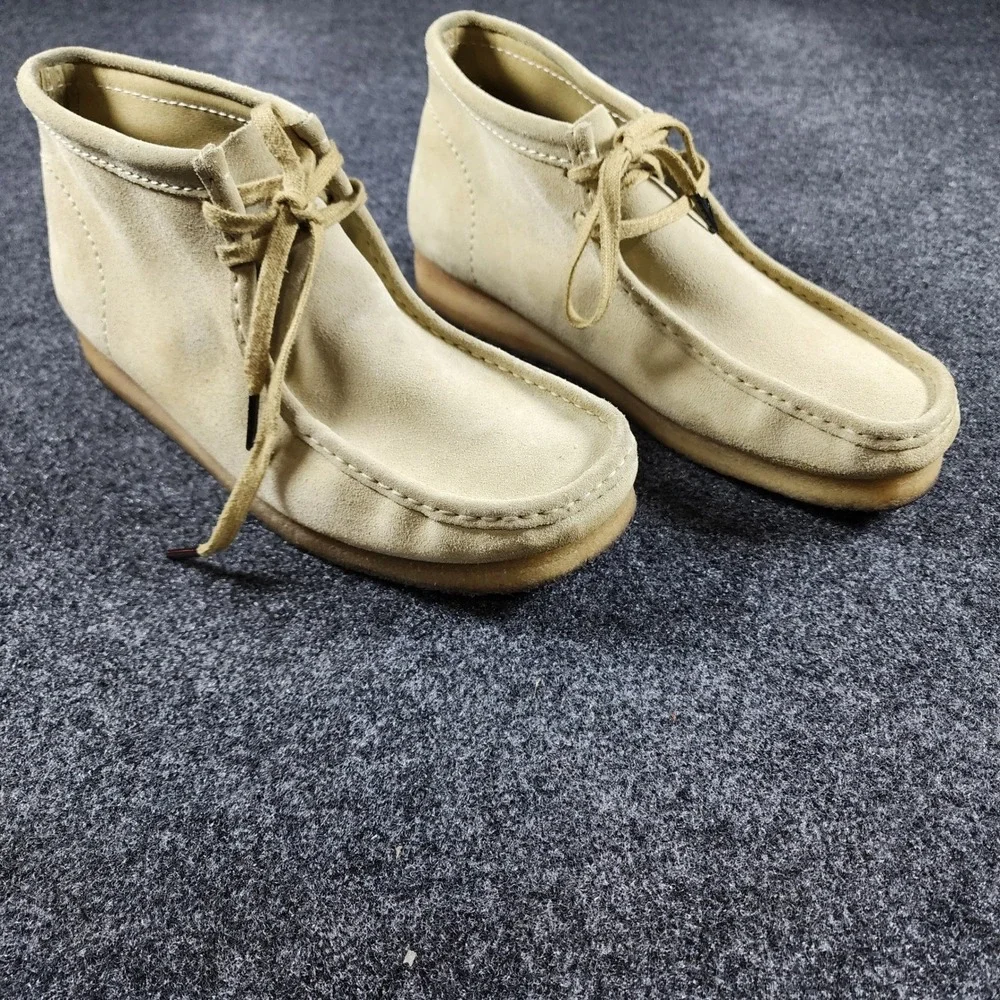 Clarks Originals Wallabee Mens Maple Suede Moccasin Boots Size 13 261555167120